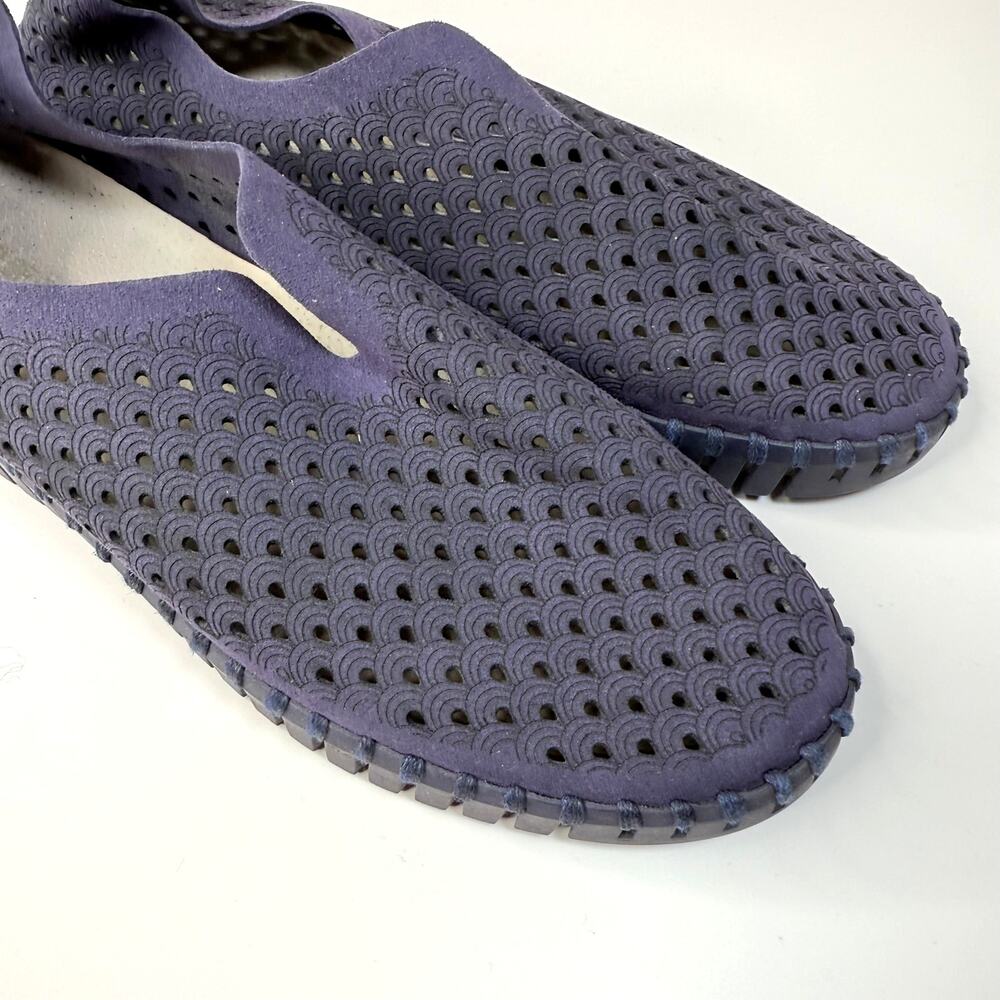 Ilse Jacobson Tulip139 Women’s Size 36‎ Leather Slip On Sneakers Purple Comfort - Picture 3 of 6